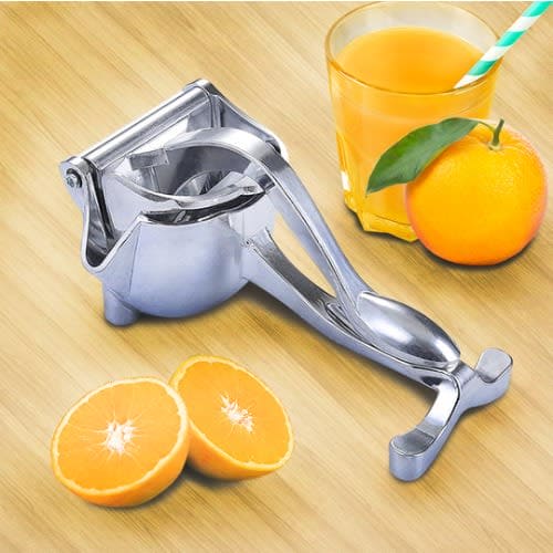 Manual Juice Squeezer, Real Stainless Steel Lemon Squeezer