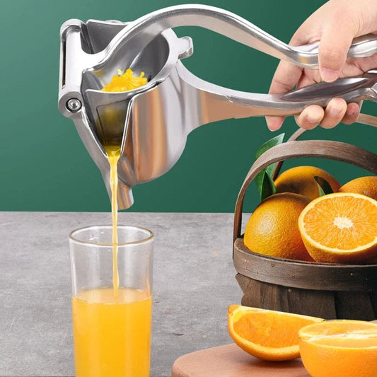 Manual Juice Squeezer, Real Stainless Steel Lemon Squeezer